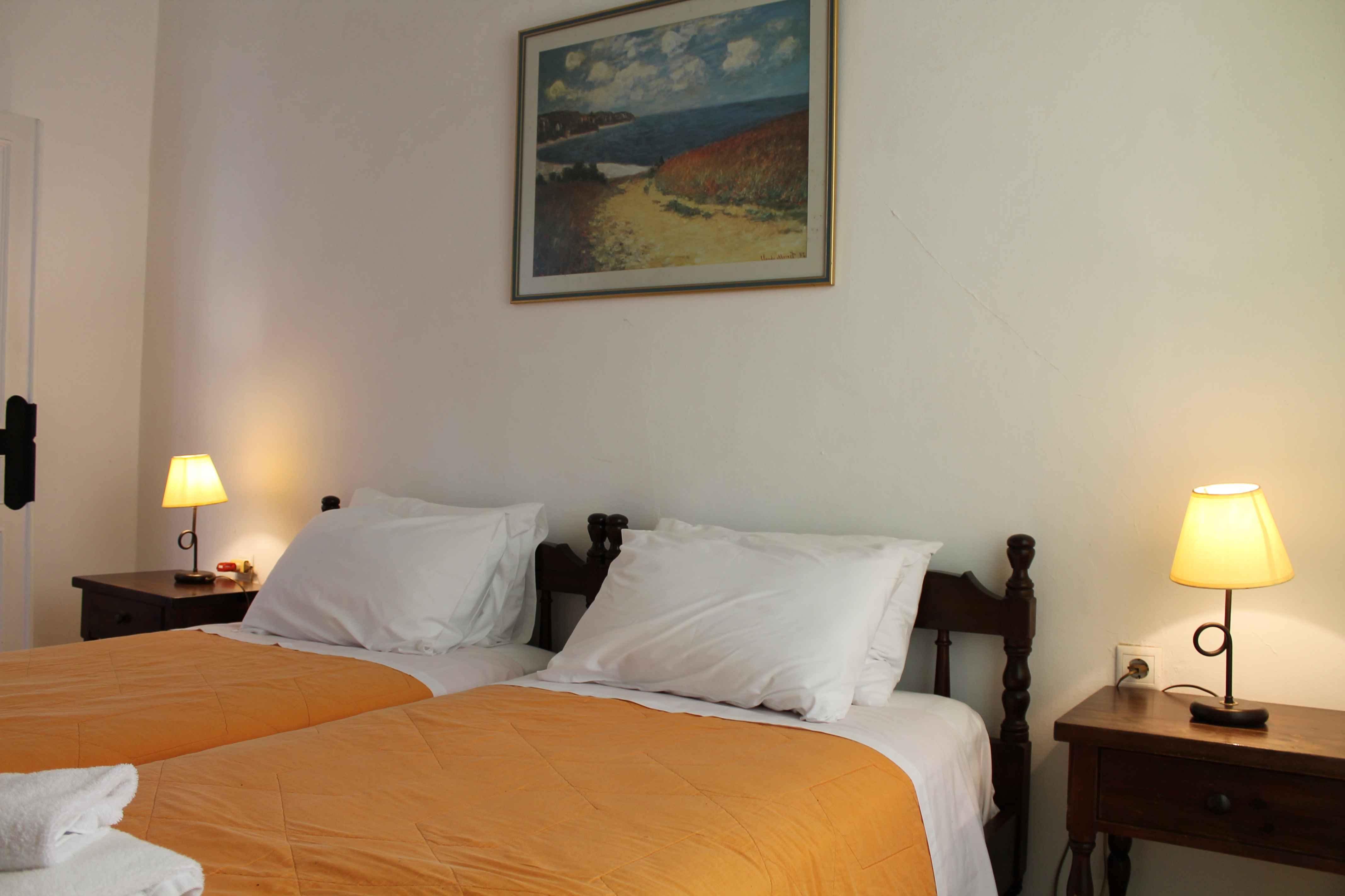 Pink House: rear Twin Bedroom