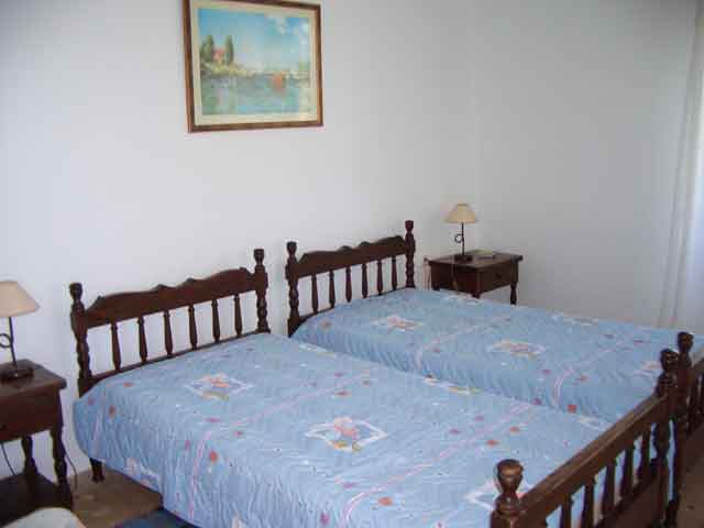 Pink House: front Twin Bedroom