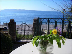 Pink House: View from the front terrace